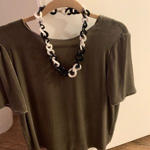 Vintage Link Statement Necklace